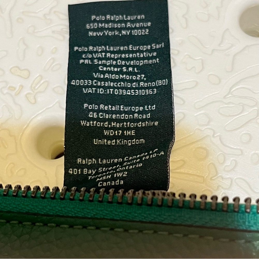 Ralph Lauren green messenger crossbody - Picture 5 of 5